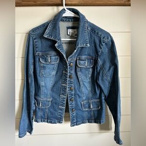 Live a Little Blue Denim Jean Jacket
